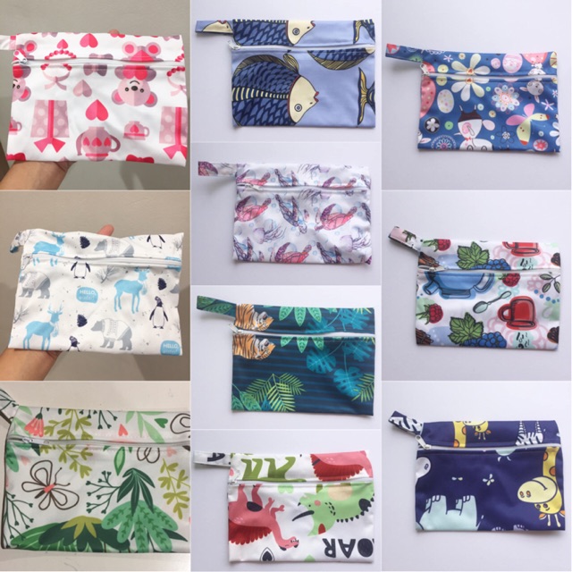 Mini Wet Bag for dirty Menstrual Pads Cloth Diapers etc. Shopee Philippines
