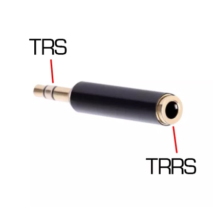 3.5mm TRRS female to TRS male adapter | Shopee Philippines