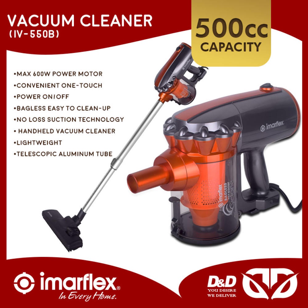 Imarflex IV550B Telescopic Aluminum Tube 500cc Capacity 600watts Max