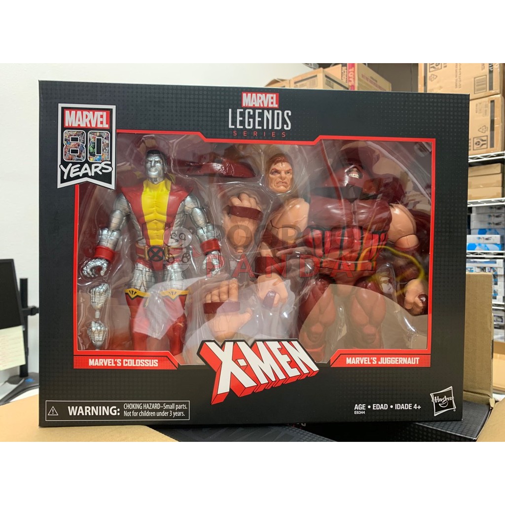 Marvel legends colossus juggernaut deals 2 pack