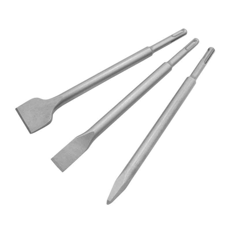 2J` Chisel Bit Rotary Hammer Drill Chisel Bits Set Masonry Drill Bits