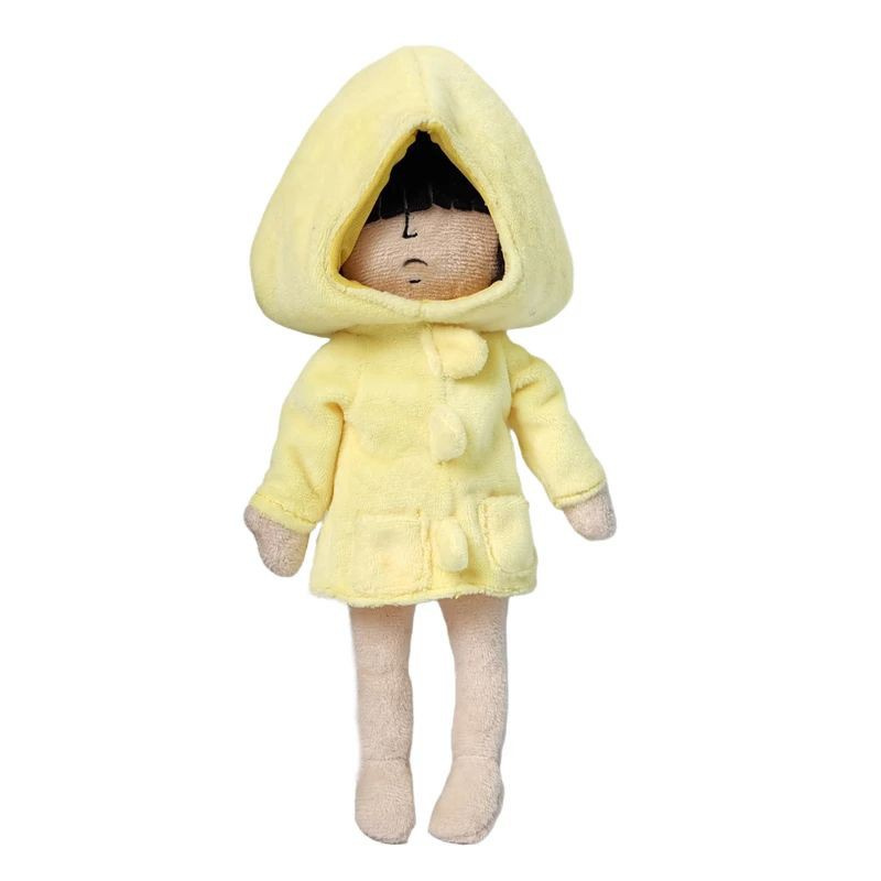 Little Nightmares 2 Six Cosplay Costume Yellow Jacket Coat Halloween