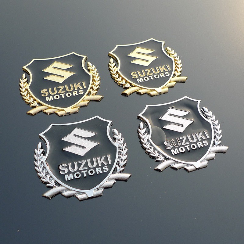 3D Auto Emblem Logo Aufkleber Dekoration, für Suzuki Jimny SX4 Swift Vitara  Abzeichen Aufkleber Auto,B : : Auto & Motorrad