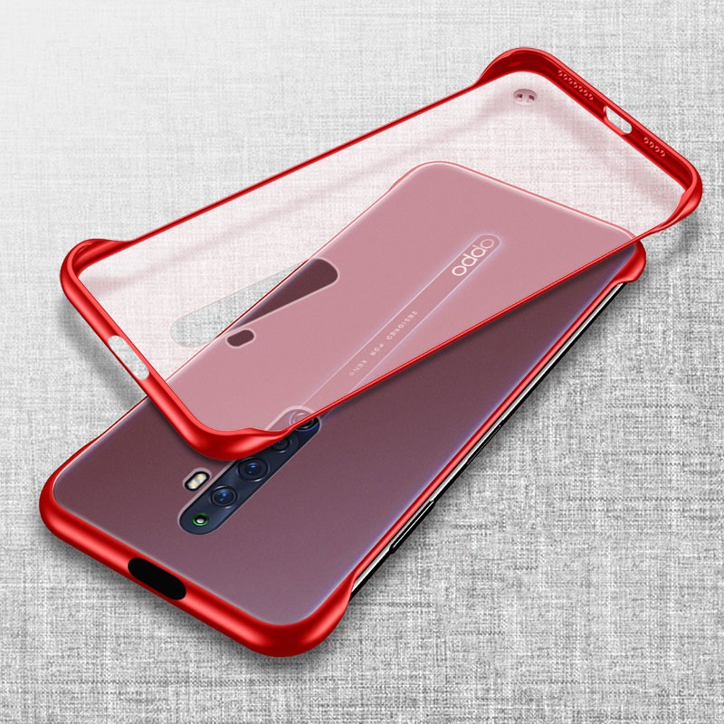 Anti-Fall Plating Case Cover OPPO Reno 2F Casing Reno2 F Ren2F