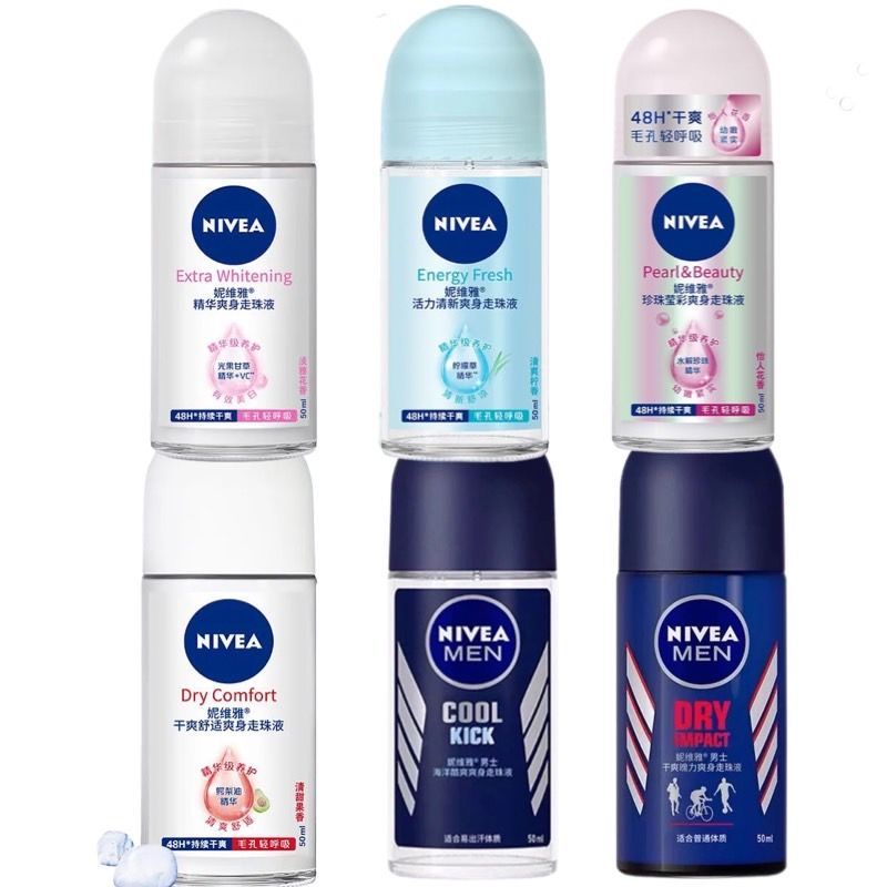 Nivea Antiperspirant Deodorant Rollerball Liquid (New Packaging) Women