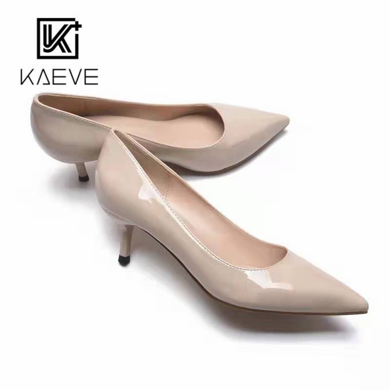 Beige 2 best sale inch heels