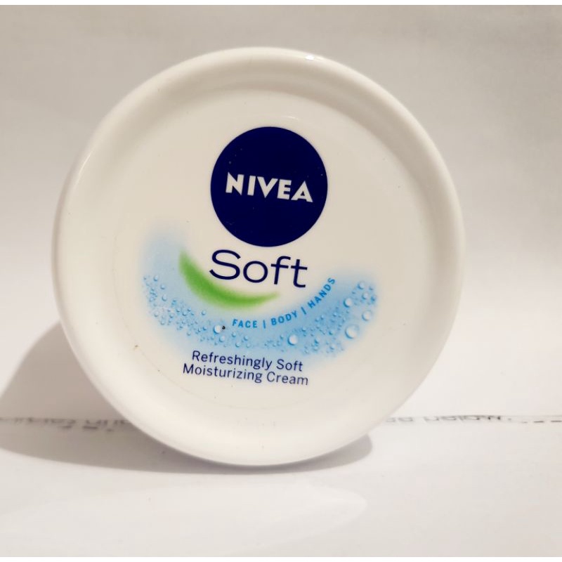 NIVEA SOFT MOISTURIZING CREAM.100ML | Shopee Philippines