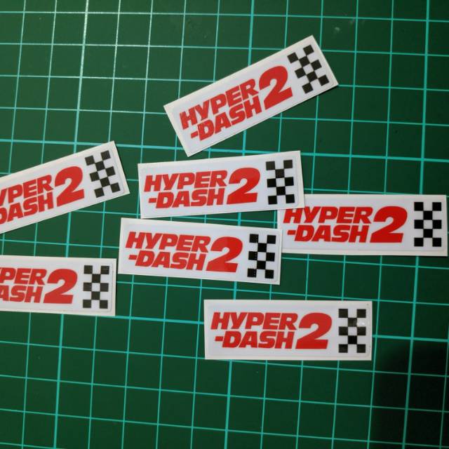 Tamiya Mini 4wd Hyper Dash 2 Sticker | Shopee Philippines