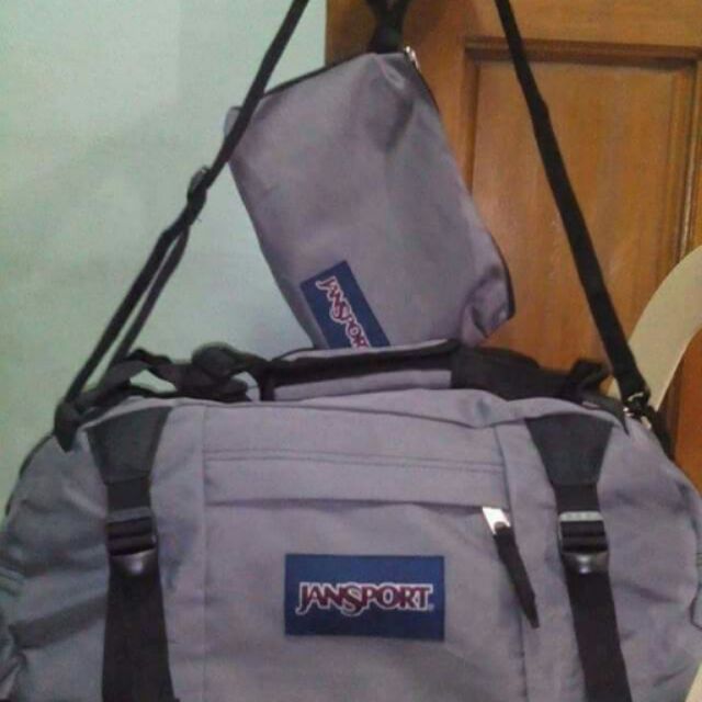 Jansport duffle bag w free pouch Shopee Philippines