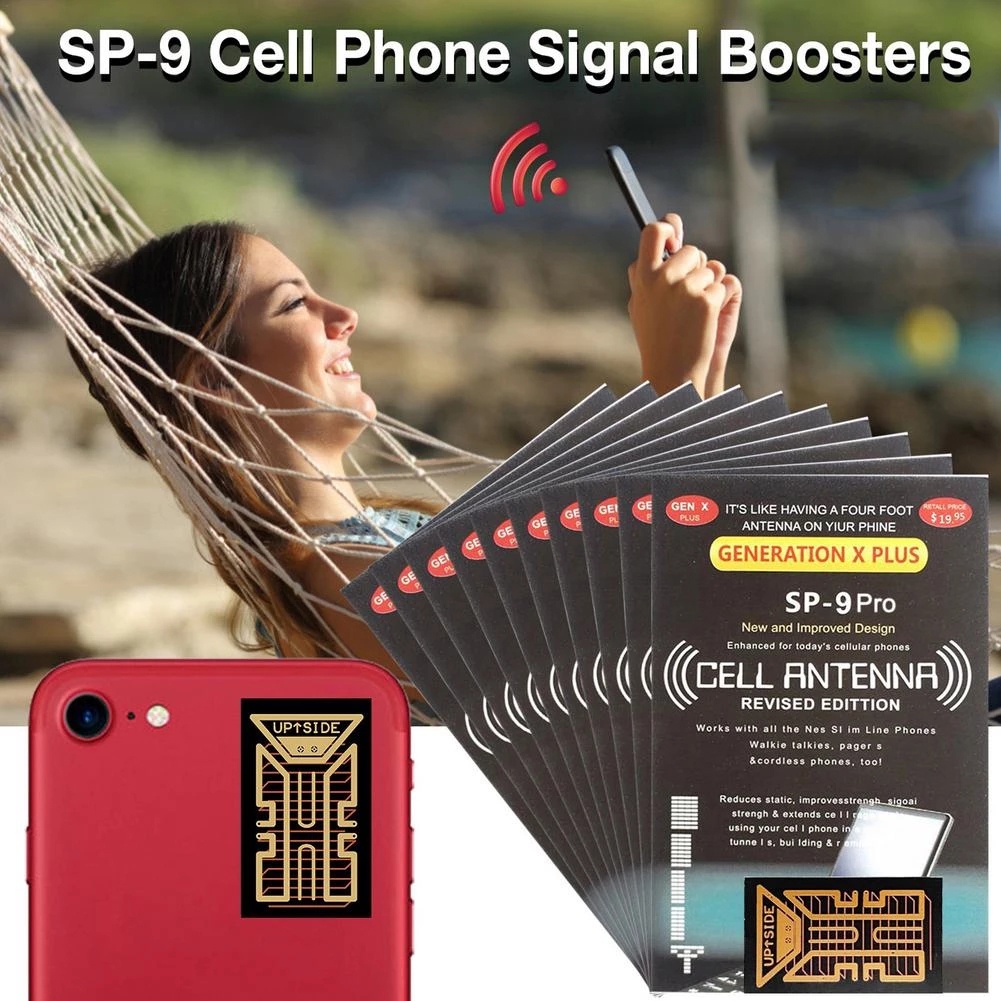 Universal Cell Phone Signal Enhancement Stickers / Phone Network Signal