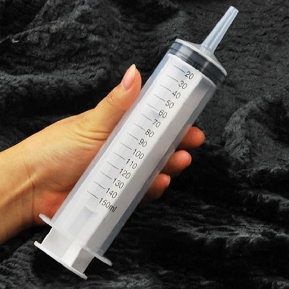 Reusable Plastic Syringes Feeder Cleaning Douche Enema Nutrient Sterile