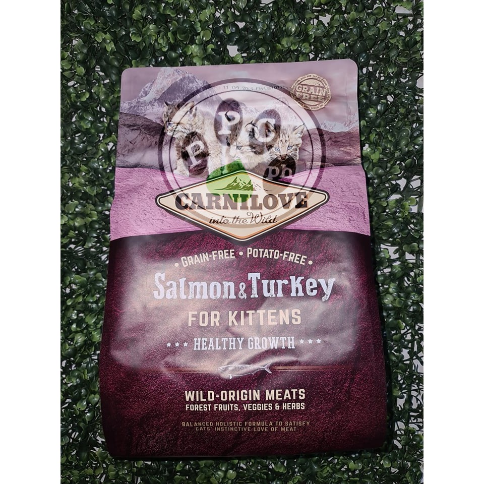 Carnilove Salmon and Turkey Kitten Food 2kg Shopee Philippines