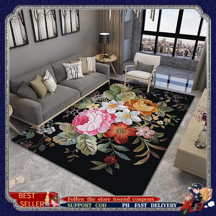 150cm*180cm Modern Carpet for Home Living Decoration Geometric Pattern ...