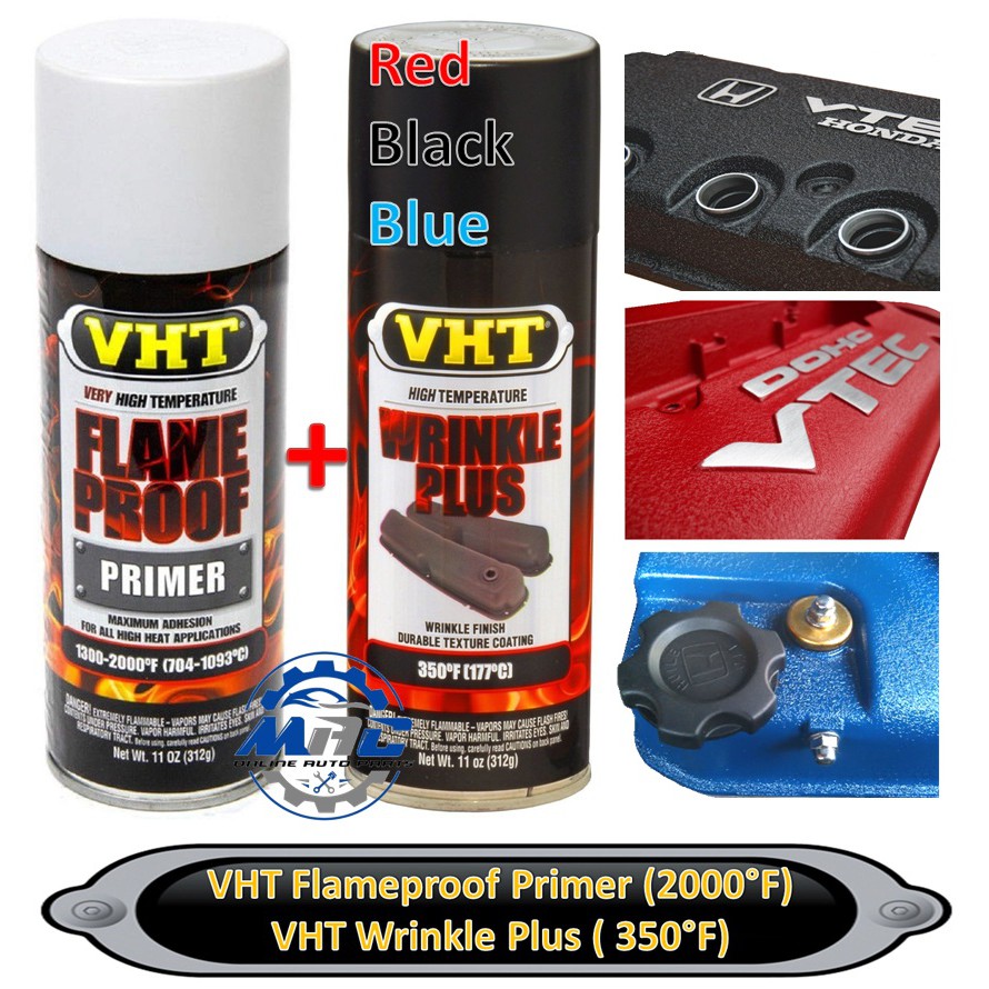 Vht Wrinkle plus and Vht Flameproof Flat White Primer Shopee Philippines