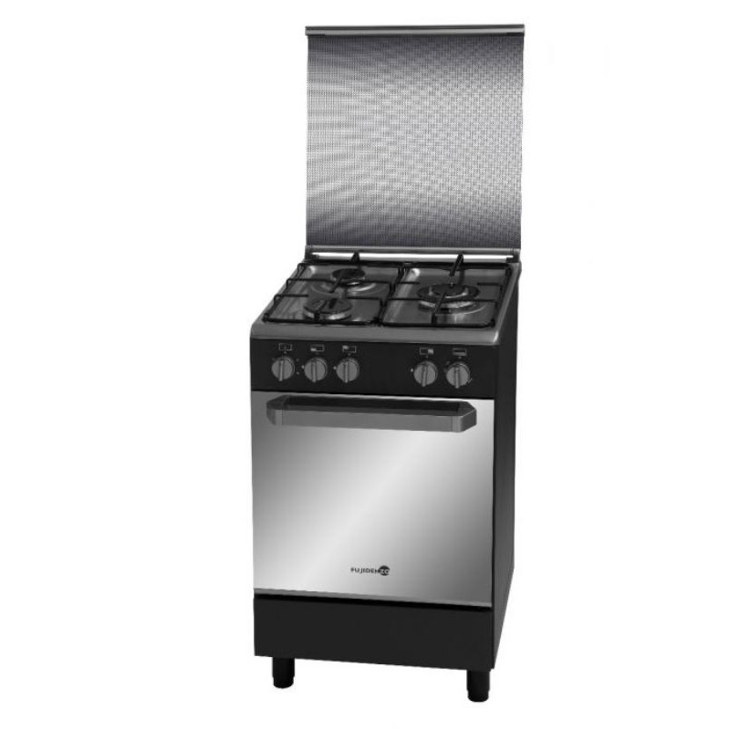 Fujidenzo 50 cm Cooking Range FGR 5530VTRMB 3 Gas Burner, Gas Oven, Rotisserie Shopee Philippines