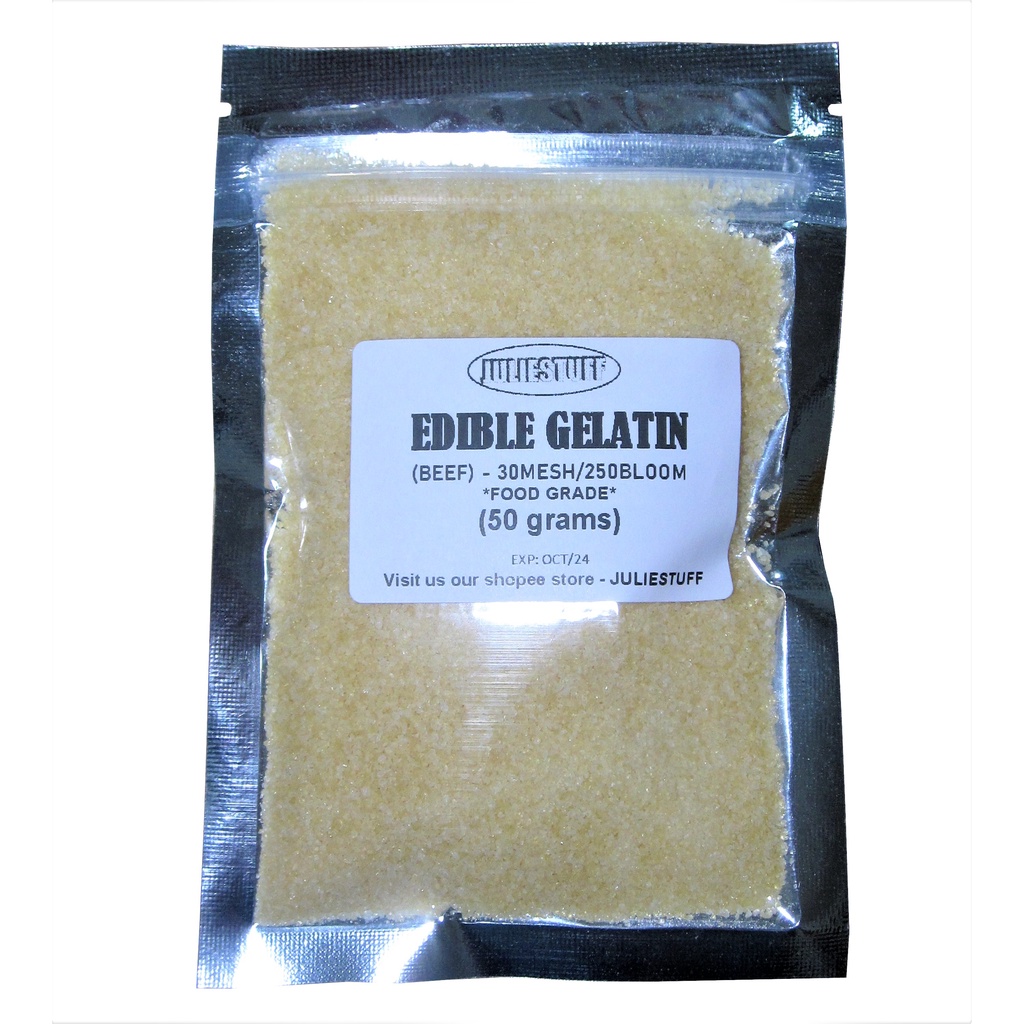 EDIBLE BEEF GELATIN POWDER 30MESH/250BLOOM Shopee Philippines