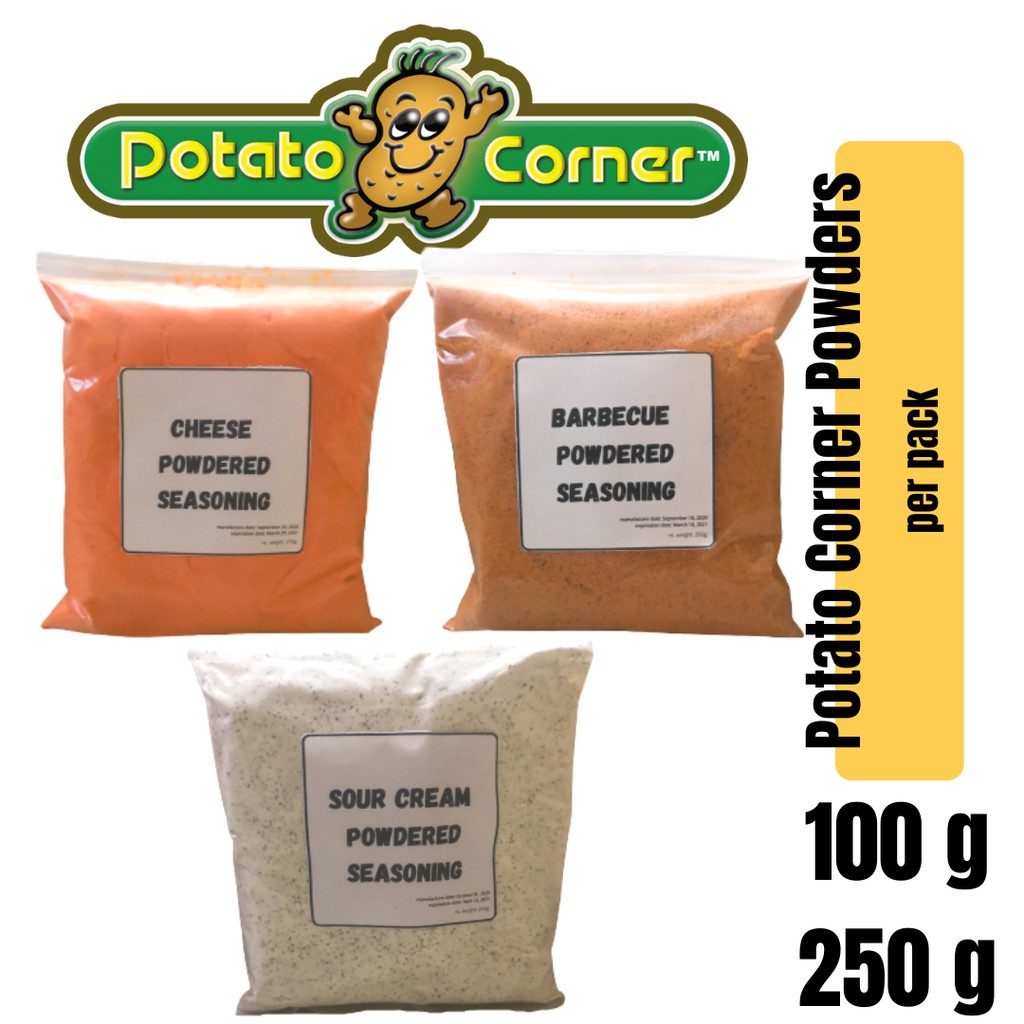 authentic Potato Corner Powder Flavoring (100g and 250g) Shopee