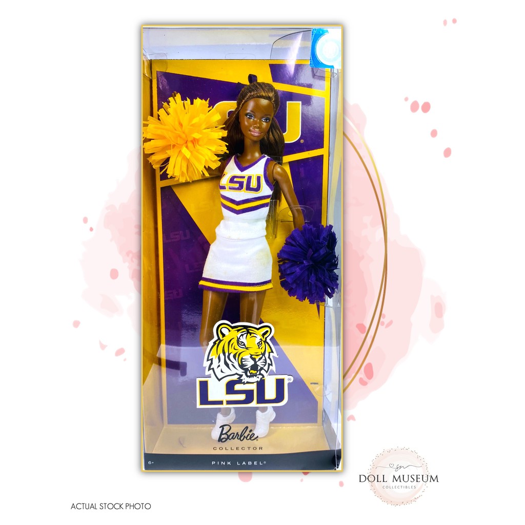 Barbie Cheerleader Louisiana State University African American (AA