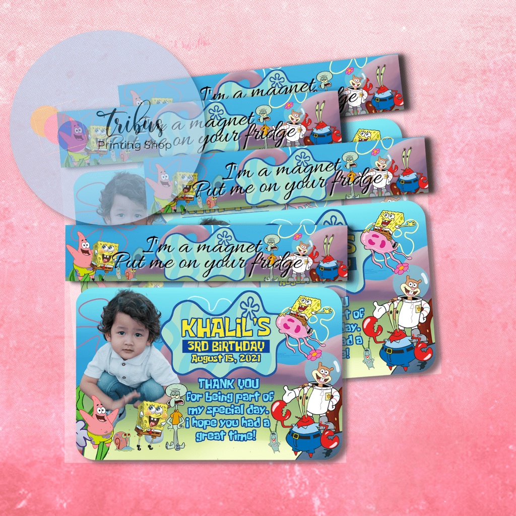 SpongeBob Ref Souvenir (Glittery) Shopee Philippines