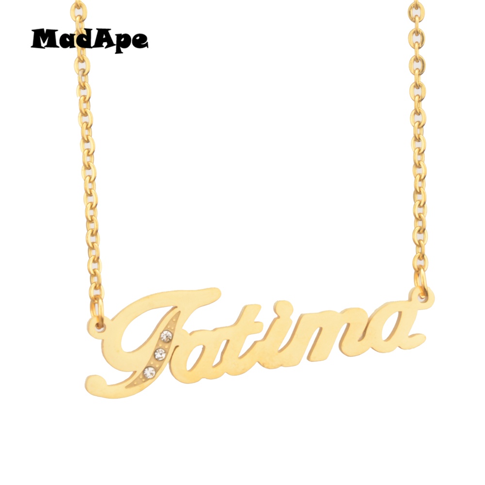 Fatima store name pendant