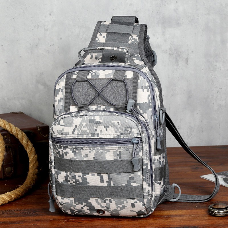 Ready stock Multi-functional Single Shoulder Bag Military Fan Bag