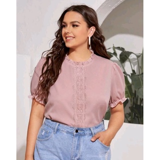 SHEIN CURVE PLUS SIZE TOPS XL - 2XL CROP TOPS EXTRA LARGE BIG SIZE