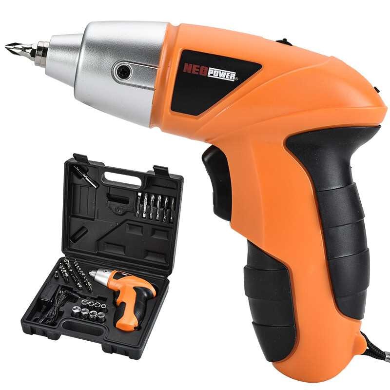 Battery operated drill online and screwdriver