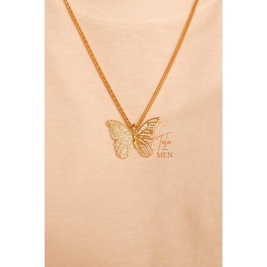 Men on sale butterfly chain