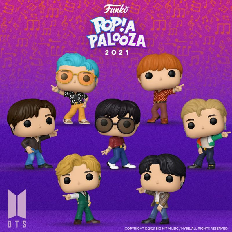 BTS Dynamite Funko Pop