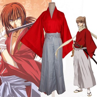 Rurouni Kenshin Cosplay, Kenshin's Satin Kimono Set