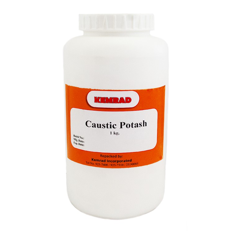 Caustic Potash Potassium Hydroxide Technical Grade 1 kilogram Shopee