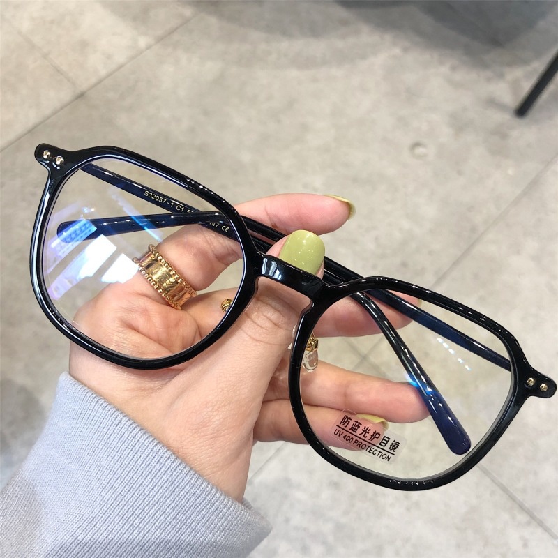 Anti Radiation Photochromic Eyeglass For Women Men Replaceable Lens