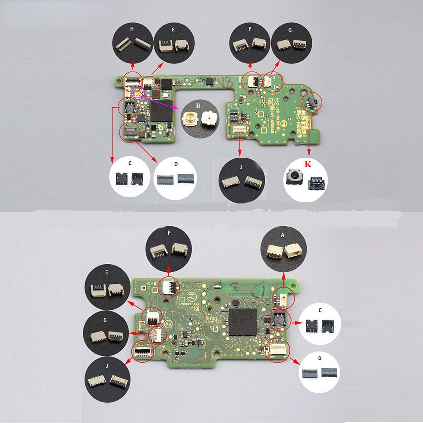 Ribbon Flex Cable FPC Connector for Nintendo Switch JOY CON Board ...