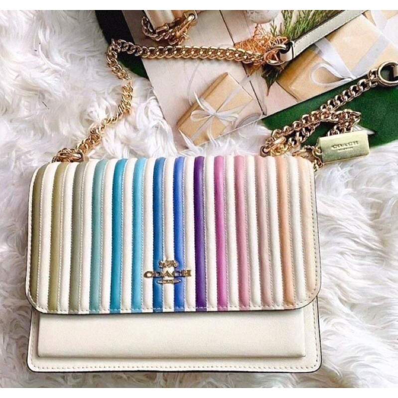 Rainbow crossbody bag online coach