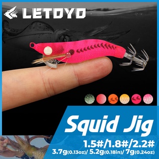 LETOYO Squid Hook Soft Squid Jigs Luminous big/small Umbrella