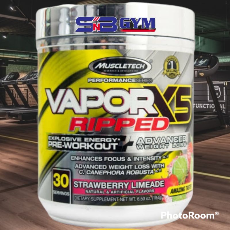 Muscletech Vapor X5 Ripped _ MuscleTech VaporX5 Ripped Pre-Workout – VYTT