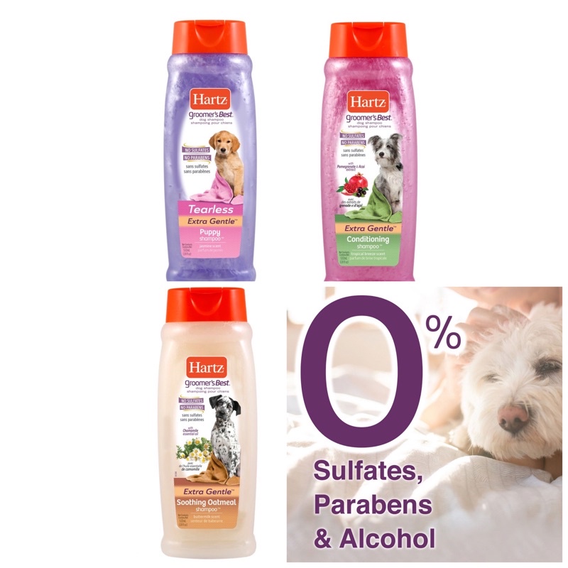 HARTZ GROOMERS BEST EXTRA GENTLE DOG SHAMPOO Shopee Philippines