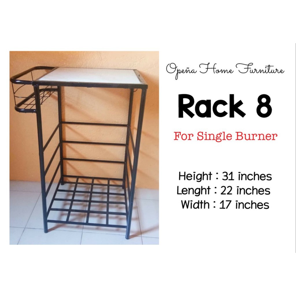 Gas Stove Rack (Rack 8 For Single Burner) Shopee Philippines