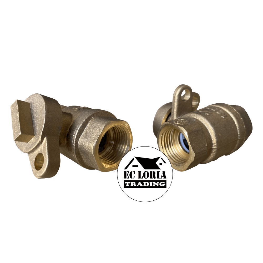 Brass Ball Valve with Lock Wing 1/2" Shopee Philippines