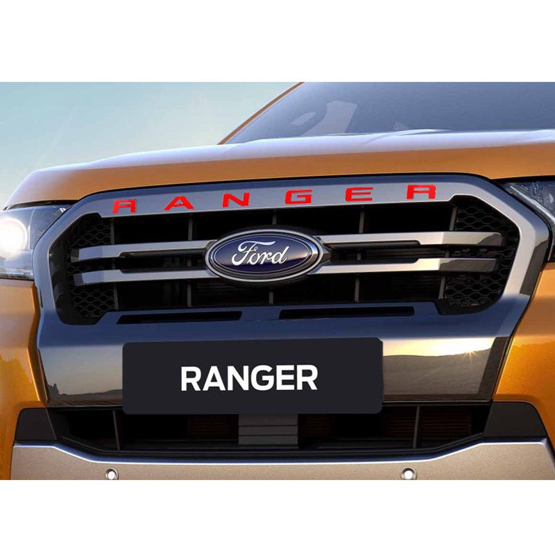 Ranger Letter Fit For 2015-2020 Ford T7 T8 Upper Grille Logo Letter ...