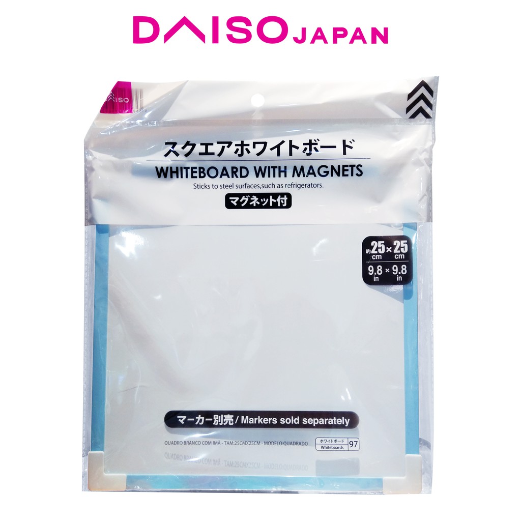 Daiso Blue Framed Whiteboard with Shopee Philippines