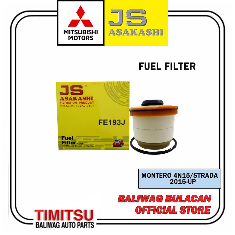 FUEL FILTER TRITON/L200/MONTERO 4N15/STRADA 2015UP JS ASAKASHI FE193J