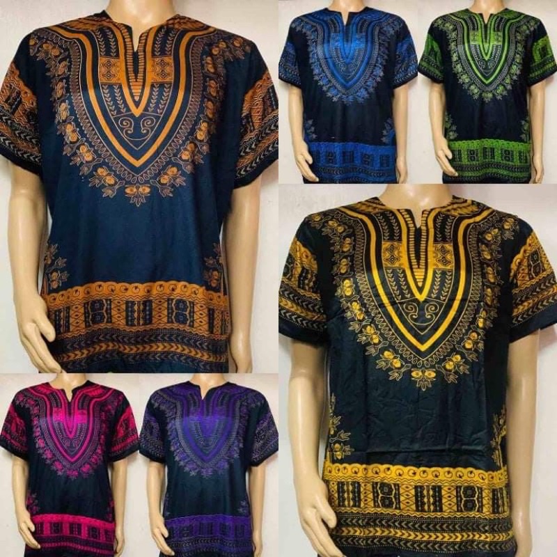 Thailand Tie Dye Dashiki Shirt C | Shopee Philippines