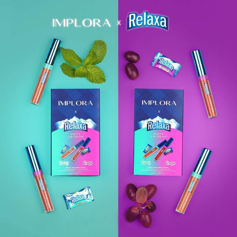 Implora X Relaxa LIP CREAM MATTE | Shopee Philippines