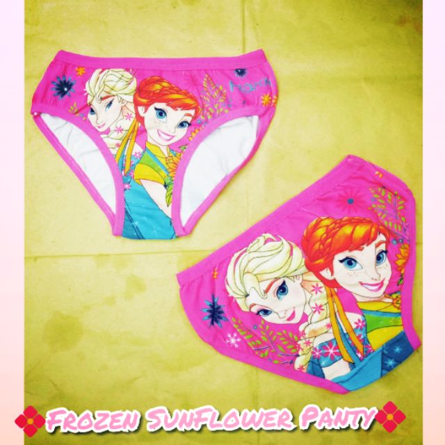 Sale! Disney Frozen character Printed Cotton Panty kids underwear