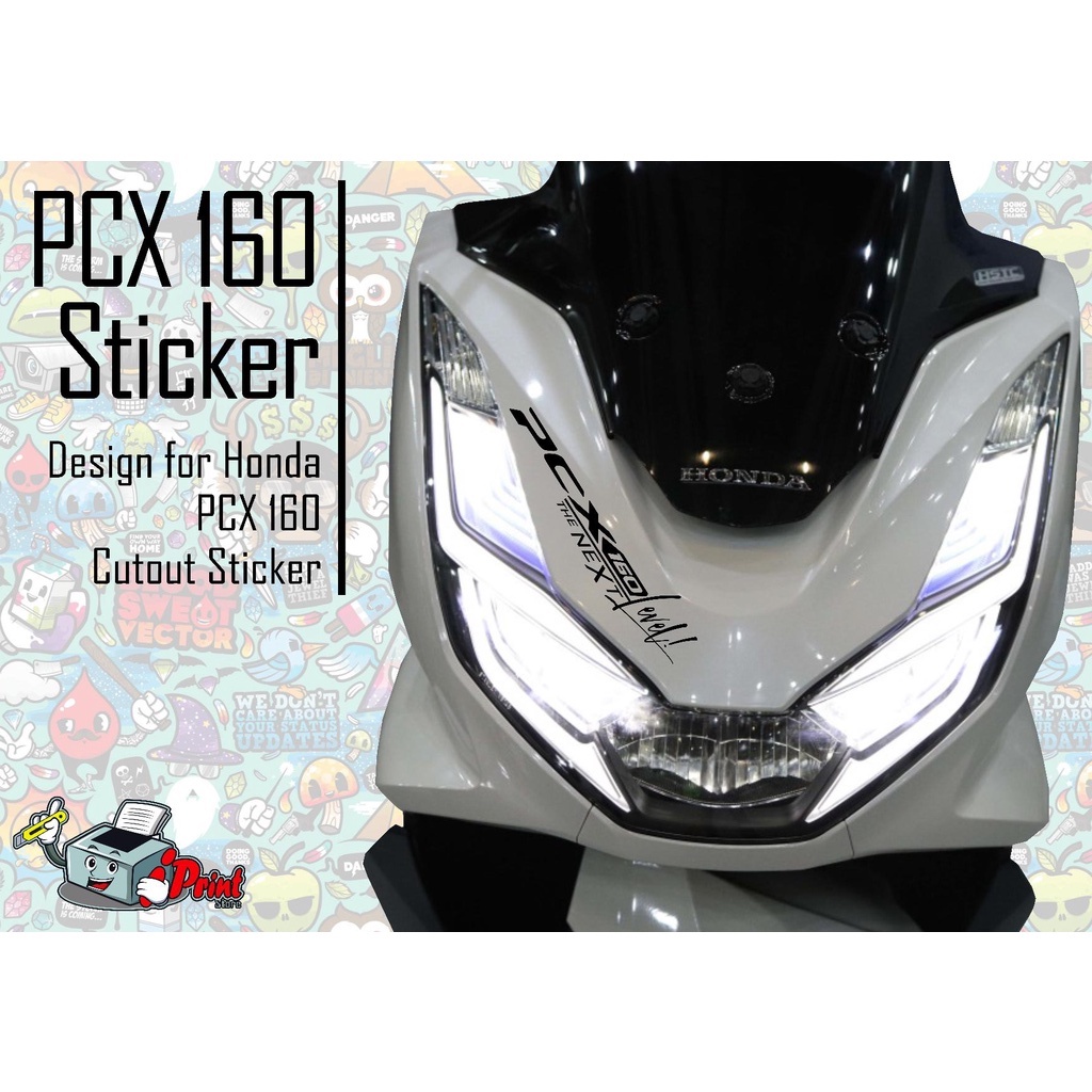 Honda Pcx 160 Sticker Pcx 160 Decals Cut Out Sticker Waterproof