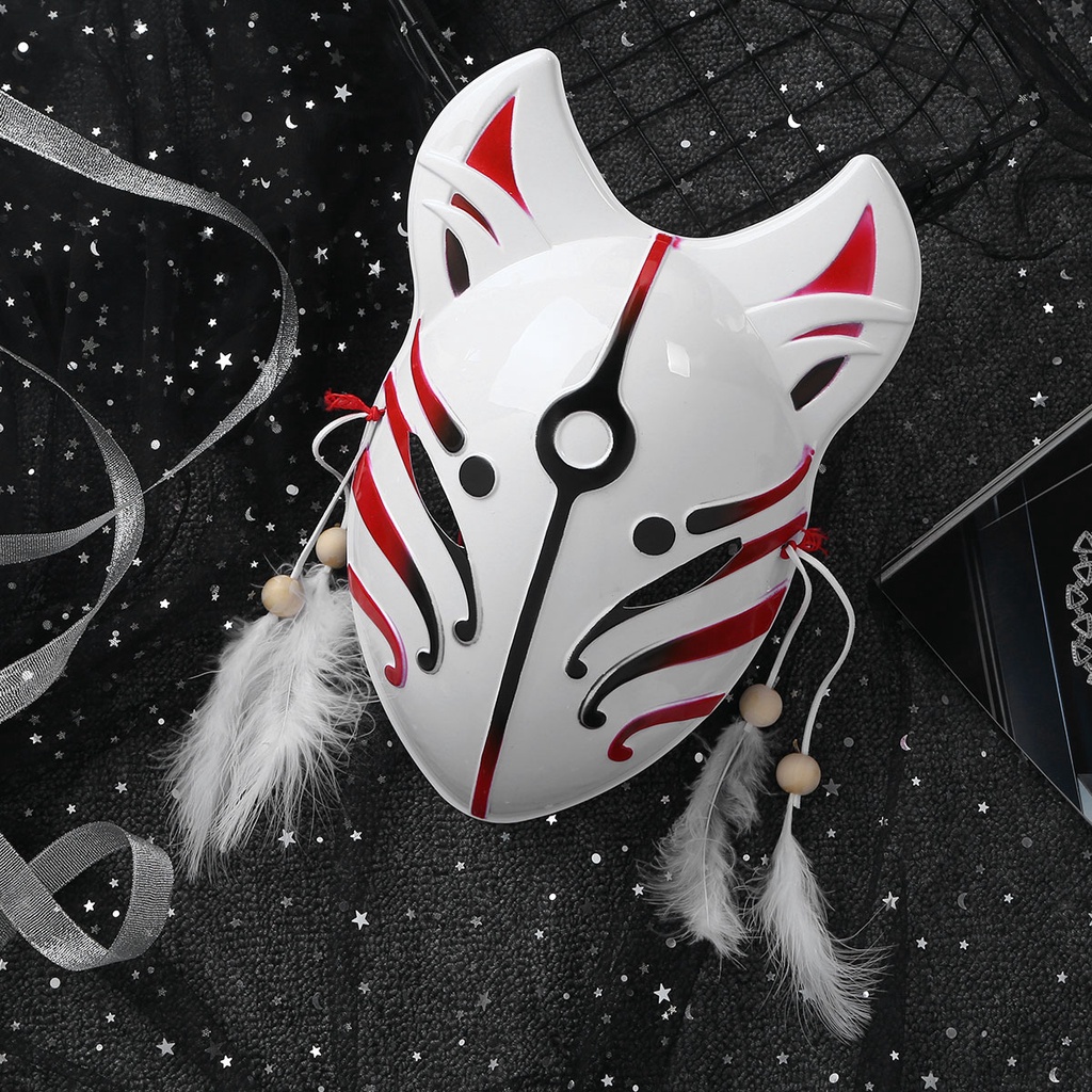 Feather deals fox mask