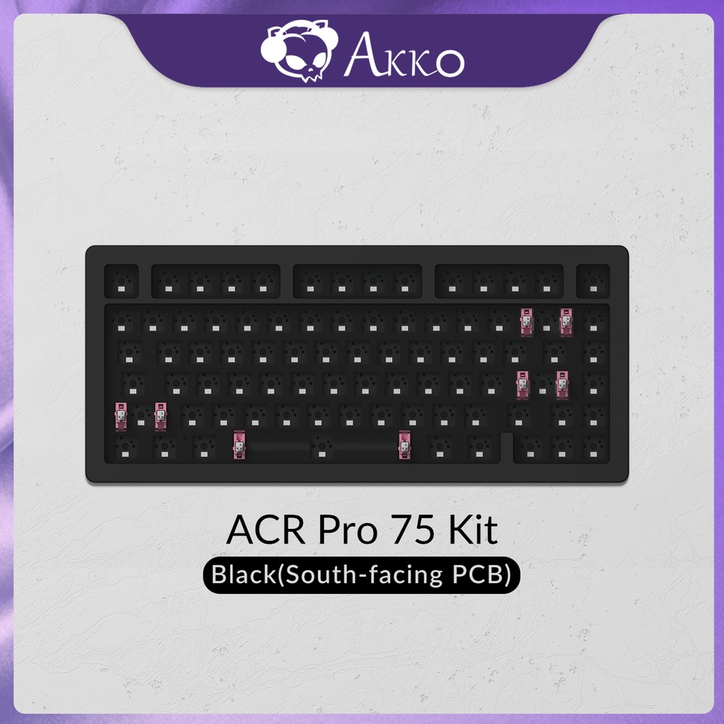 Akko ACR PRO 75 Barebone Kit for Custom Keyboard, Backlit Hotswap ...