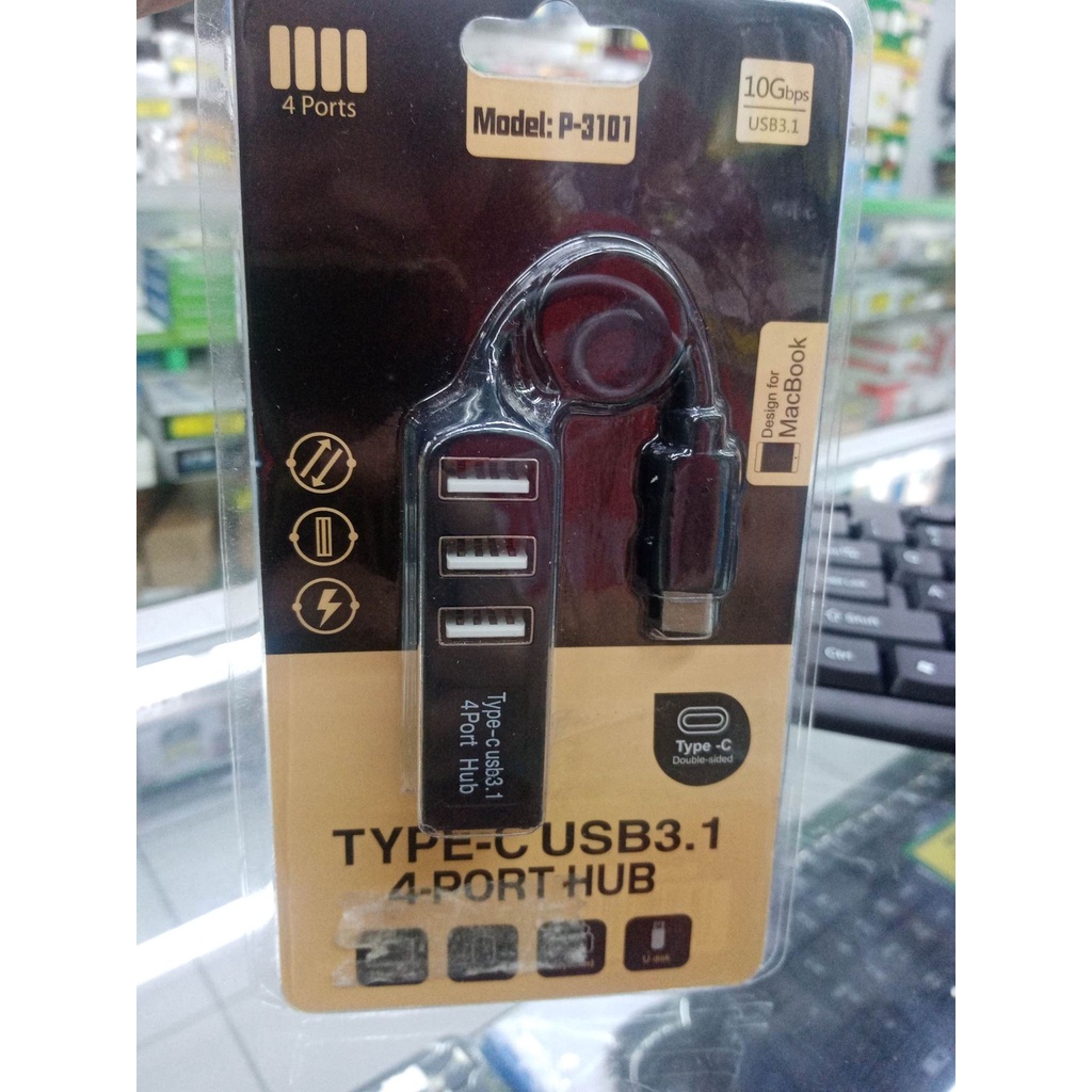 GF19041 TYE C USB HUB 3ORTS (3101) | Shopee Philippines