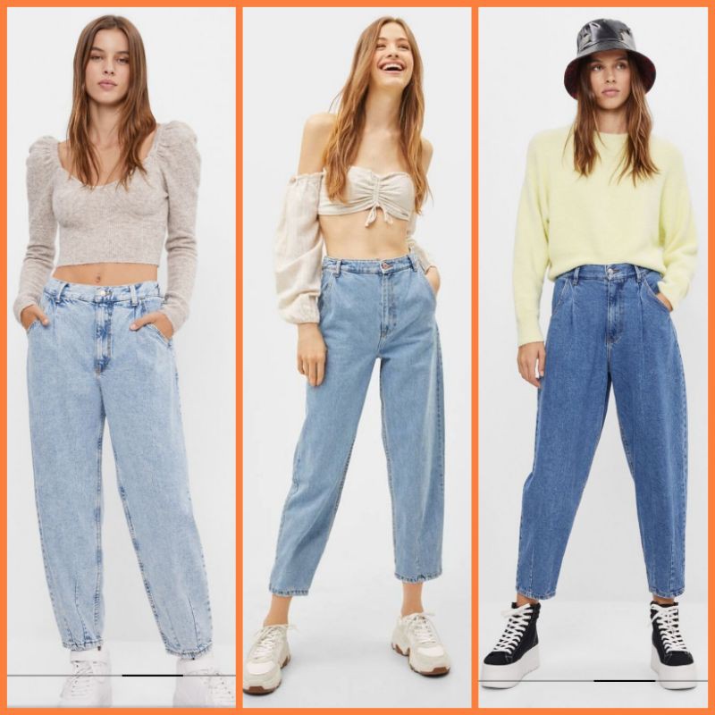 Bershka balloon hot sale jeans